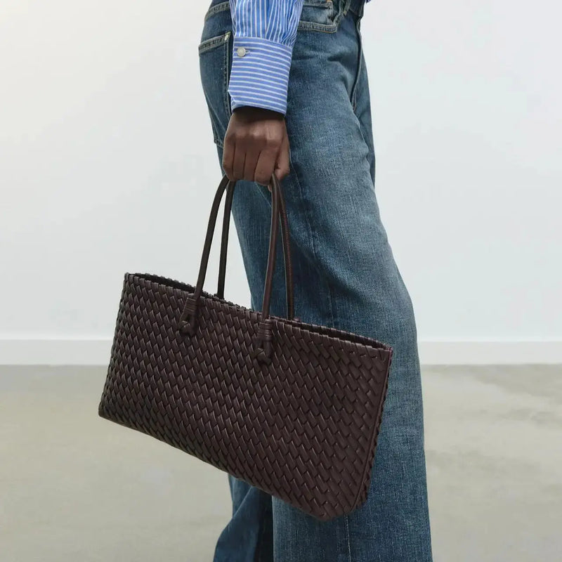 "Maison Élyseé" Woven Tote Bag