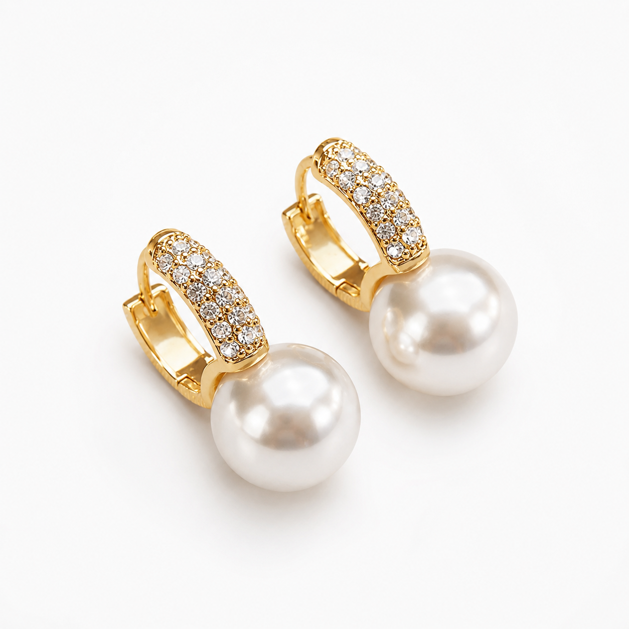 Luxe Shine Pearl Earrings