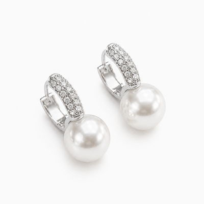 Luxe Shine Pearl Earrings