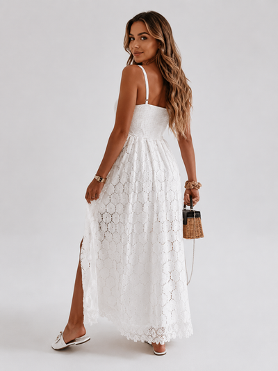 Boho Lace Maxi Dress