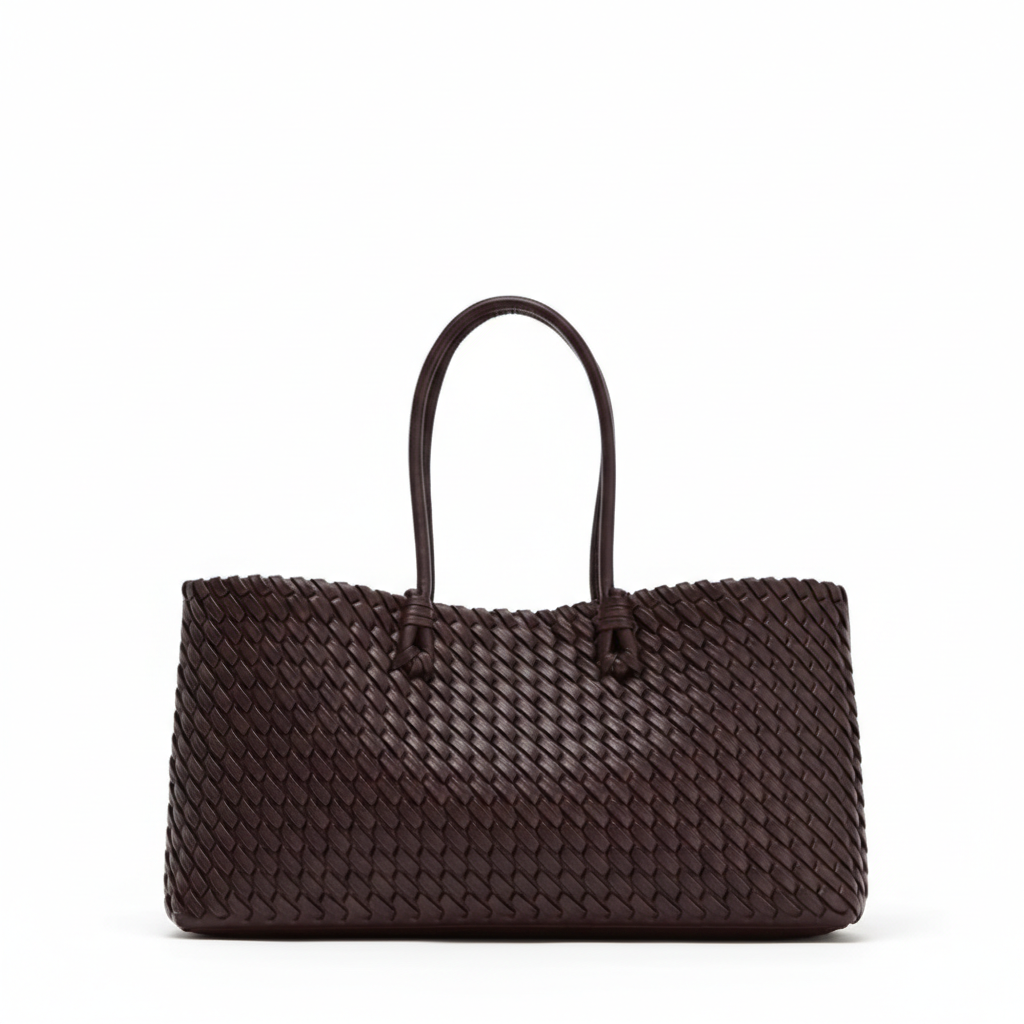 "Maison Élyseé" Woven Tote Bag