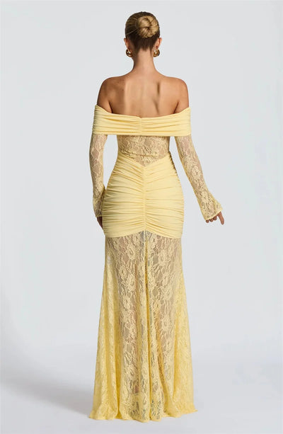 Vivienne Lace Maxi  Dress