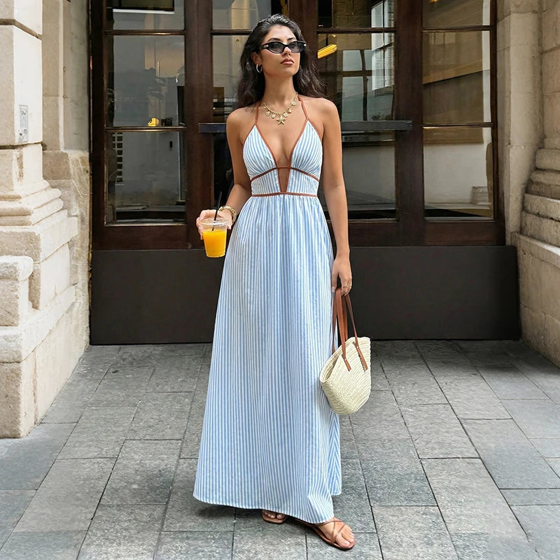 Blue Lagoon Maxi Dress