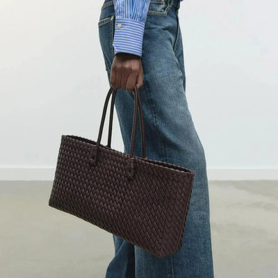 "Maison Élyseé" Woven Tote Bag