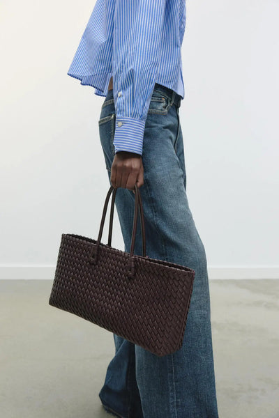 "Maison Élyseé" Woven Tote Bag